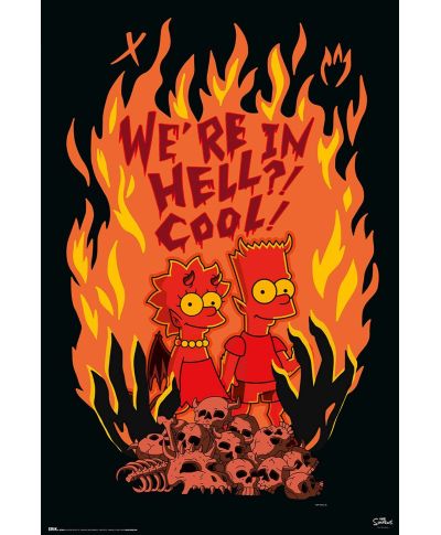 The Simpsons 2 Hell - plakat