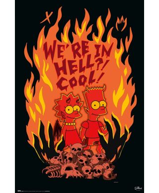 The Simpsons 2 Hell - plakat