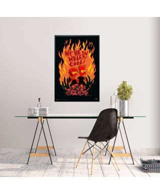 The Simpsons 2 Hell - plakat