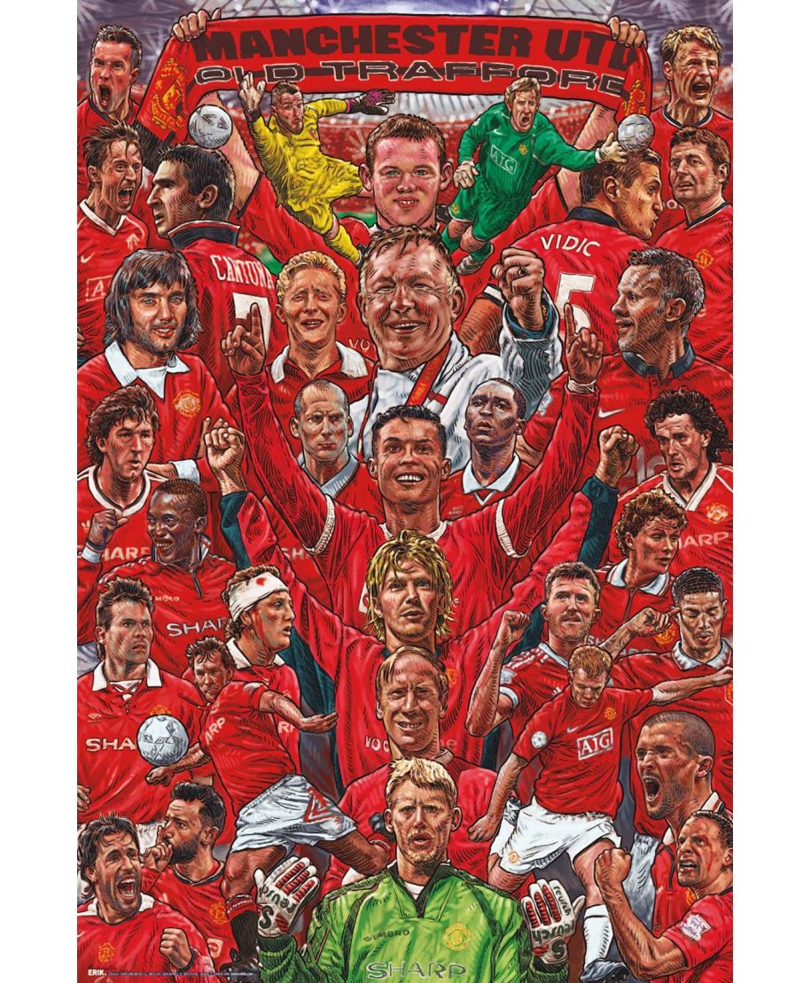 Manchester United Legends - plakat