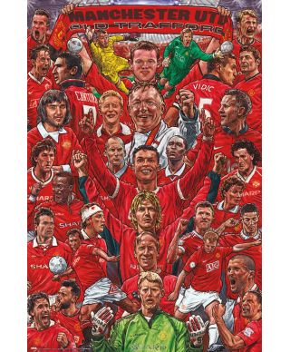 Manchester United Legends - plakat