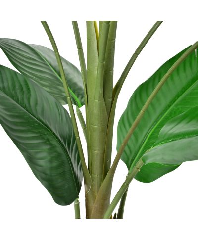 VIRIDIS Kwiat sztuczny Bananowiec 115cmw doniczce