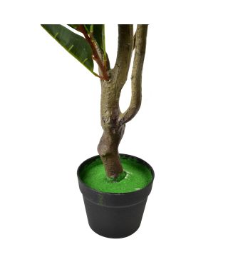 VIRIDIS Kwiat sztuczny 135cm w doniczce Magnolia 6 kwiatów