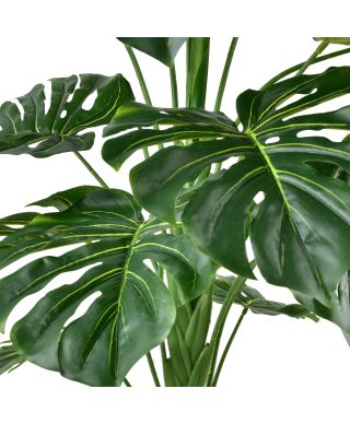 VIRIDIS Kwiat sztuczny Monstera 90cm w doniczce