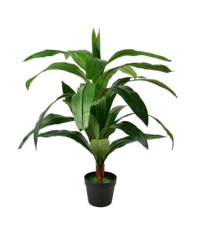 VIRIDIS Kwiat sztuczny 90cm w doniczce Dracena