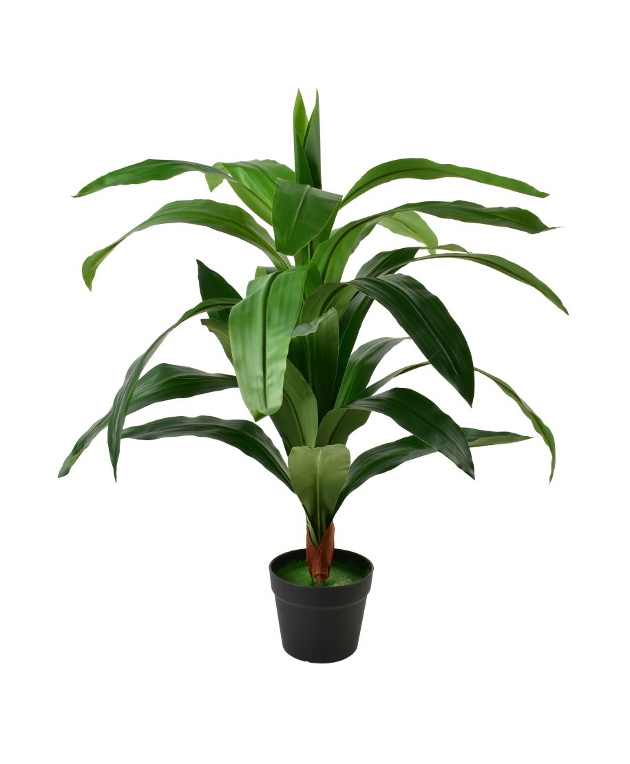 VIRIDIS Kwiat sztuczny 90cm w doniczce Dracena