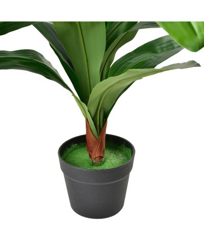 VIRIDIS Kwiat sztuczny 90cm w doniczce Dracena