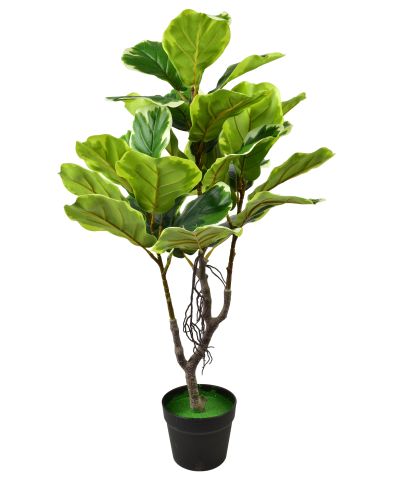 VIRIDIS Kwiat sztuczny Fikus 95cm w doniczce