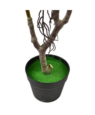 VIRIDIS Kwiat sztuczny Fikus 95cm w doniczce