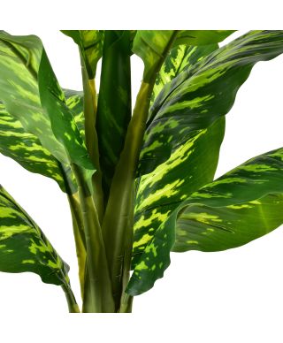 VIRIDIS Kwiat sztuczny 105cm w doniczce Difenbachia