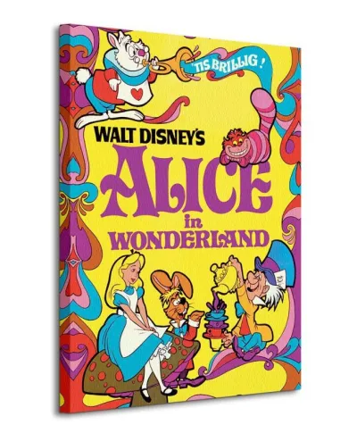 Alice In Wonderland (1974) - Obraz na płótnie