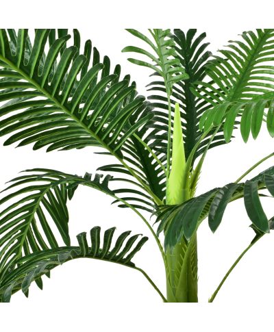 VIRIDIS Kwiat sztuczny 110cm palma w doniczce