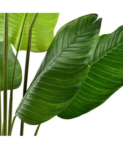 VIRIDIS Kwiat sztuczny Bananowiec 110cmw doniczce