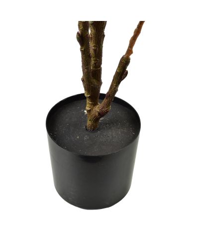 VIRIDIS Kwiat sztuczny Hortensja 80cm wdoniczce 5 kwiatków