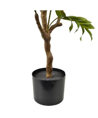 VIRIDIS Kwiat sztuczny Oliwka 115cm drzwko w doniczce