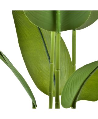 VIRIDIS Kwiat sztuczny Bananowiec 120cmw doniczce