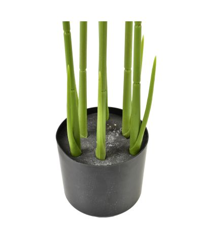 VIRIDIS Kwiat sztuczny Bananowiec 120cmw doniczce