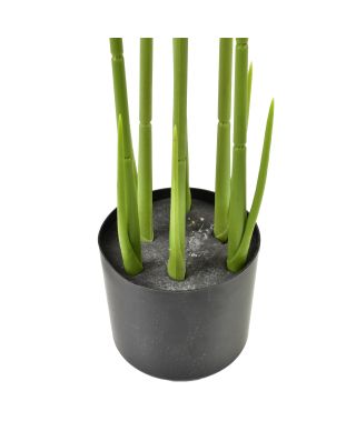 VIRIDIS Kwiat sztuczny Bananowiec 120cmw doniczce