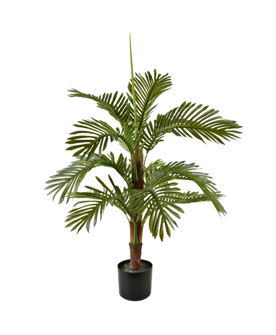 VIRIDIS Kwiat sztuczny Palma 100cm w doniczce
