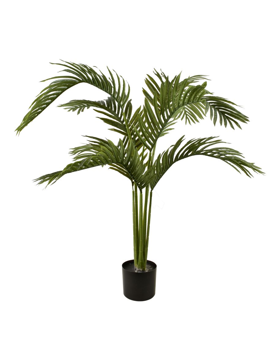 VIRIDIS Kwiat sztuczny Palma 130cm w doniczce