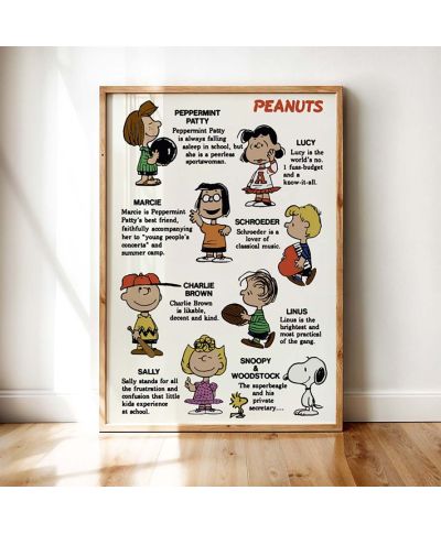 Snoopy Fistaszki - plakat