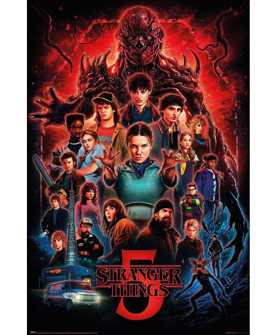 Stranger Things S5 - plakat