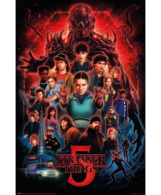 Stranger Things S5 - plakat