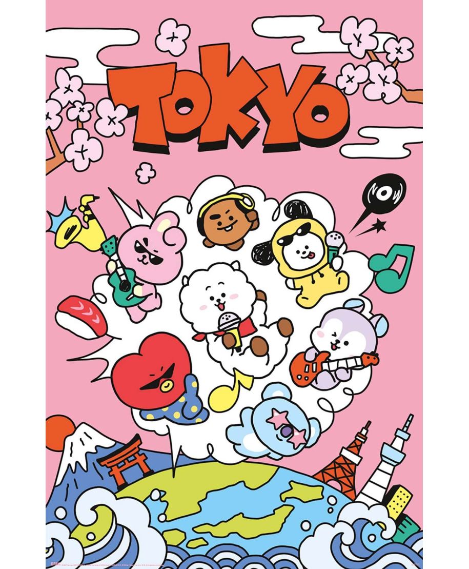 BT21 World Voyage - plakat