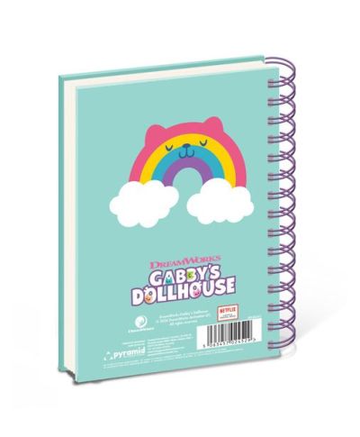 Koci Domek Gabi - notes A5 kołozeszyt