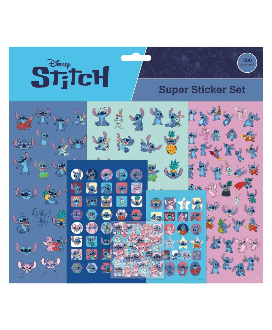 Lilo i Stitch - zestaw 300 naklejek