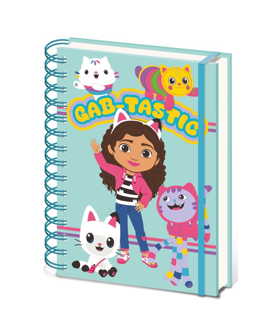 Koci Domek Gabi Gab-Tastic - notes A5 kołozeszyt
