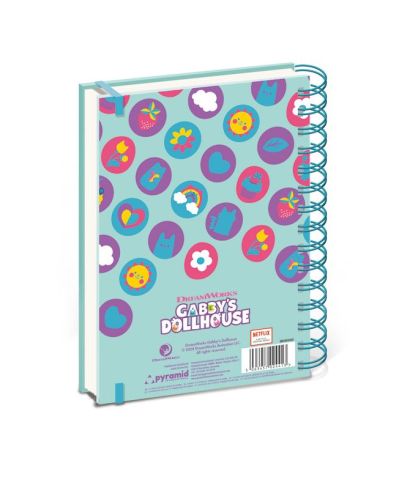 Koci Domek Gabi Gab-Tastic - notes A5 kołozeszyt