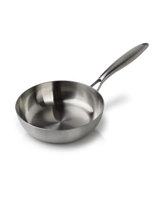 RESISTIA Patelnia stalowa 20cm 20x41x5,5cm