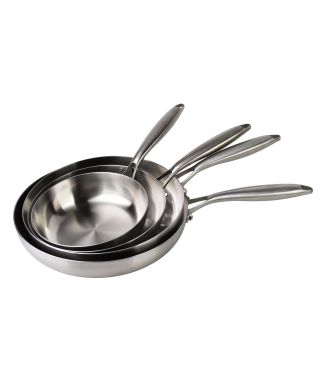 RESISTIA Patelnia stalowa 28cm 28x49x6cm