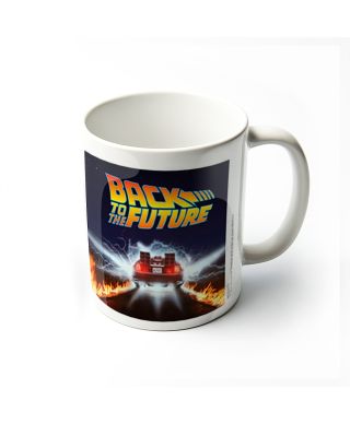 Back To The Future Delorean - kubek