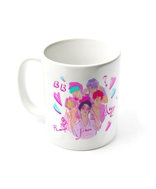 K-Pop Demon Hunters Saja Boys - kubek