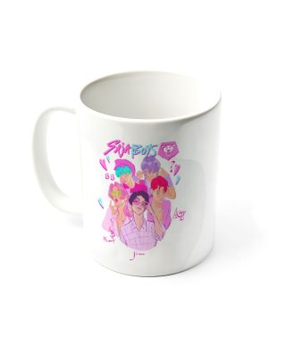 K-Pop Demon Hunters Saja Boys Graphic - kubek