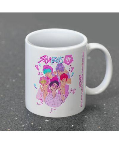 K-Pop Demon Hunters Saja Boys Graphic - kubek