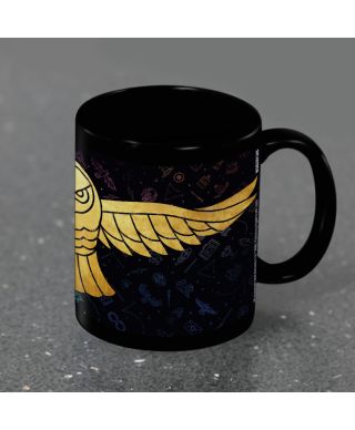 Harry Potter Back To Hogwarts - czarny kubek