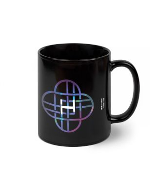 K-Pop Demon Hunters Huntrix Logo - czarny kubek