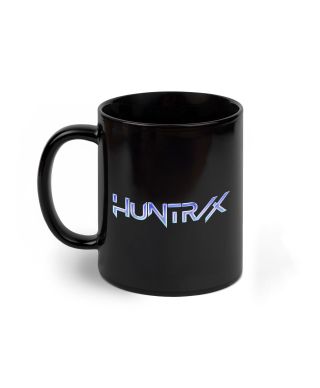 K-Pop Demon Hunters Huntrix Logo - czarny kubek