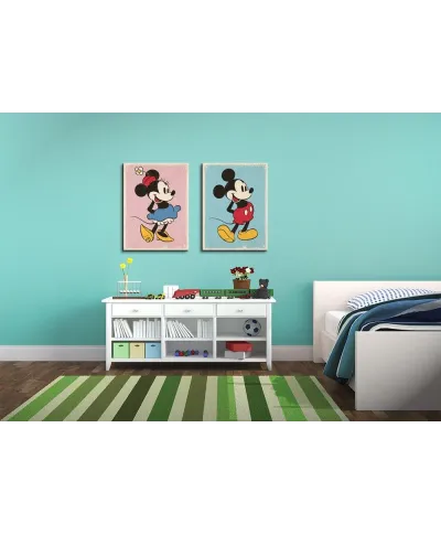 Mickey Mouse (Retro) - Obraz na płótnie