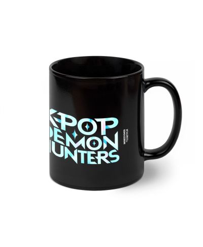 K-Pop Demon Hunters K Pop Logo - czarny kubek