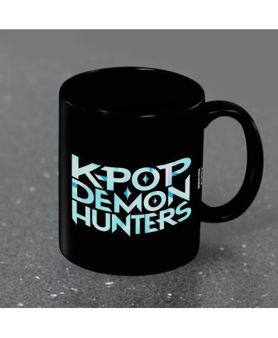 K-Pop Demon Hunters K Pop Logo - czarny kubek