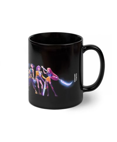 K-Pop Demon Hunters Huntrix - czarny kubek