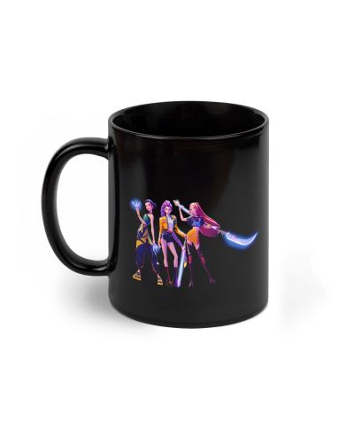 K-Pop Demon Hunters Huntrix - czarny kubek