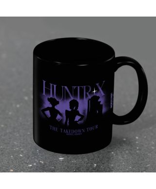 K-Pop Demon Hunters Huntrix Tour - czarny kubek