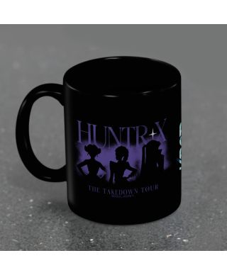 K-Pop Demon Hunters Huntrix Tour - czarny kubek