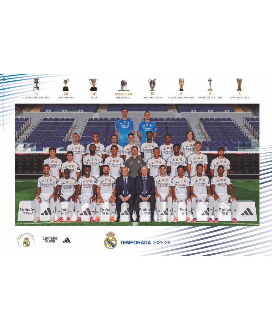 Real Madryt 2025/2026 - plakat