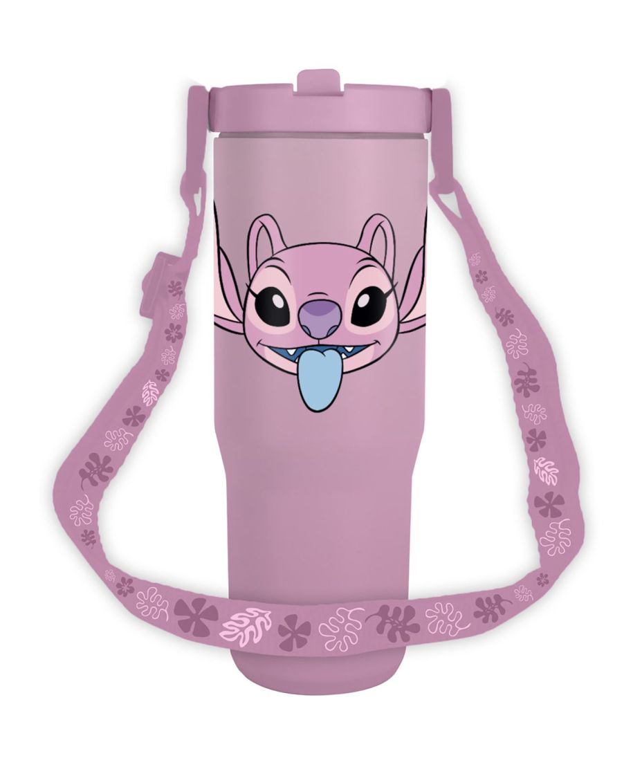 Lilo i Stitch Angel - kubek termiczny ze smyczą